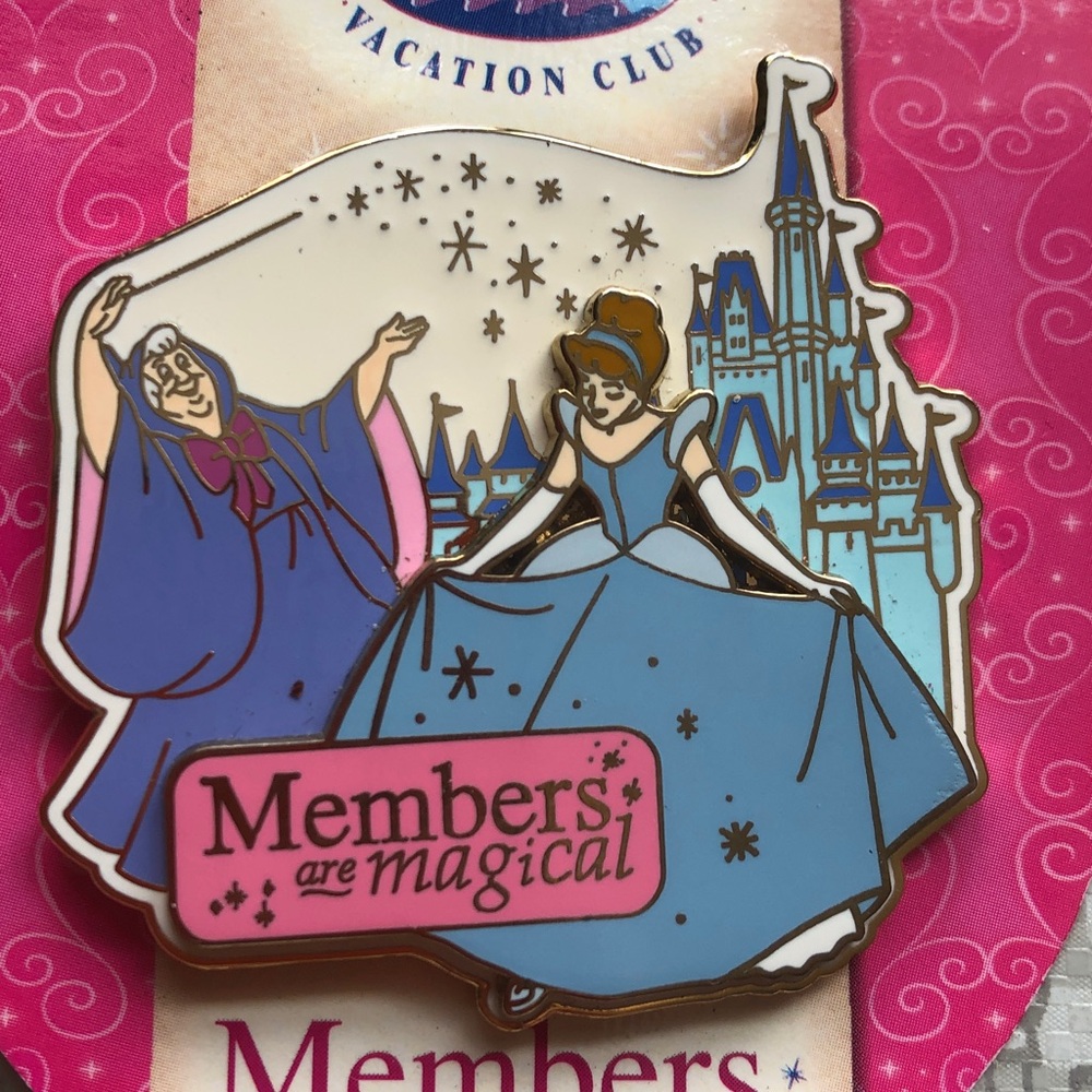 Disney Vacation Club Cinderella/Fairy/Castle Pin